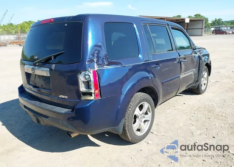 2013 Honda Pilot Ex z USA, uszkodzony, nr VIN 5FNYF4H49DB076985